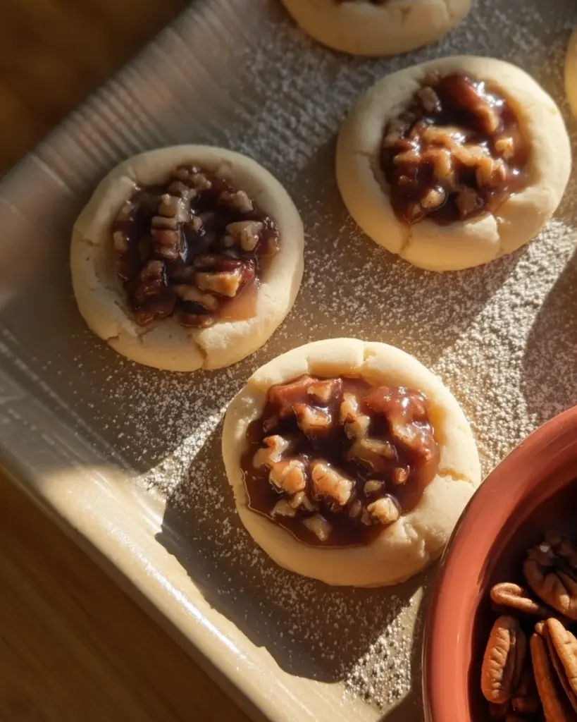 Crumbl pecan pie cookies