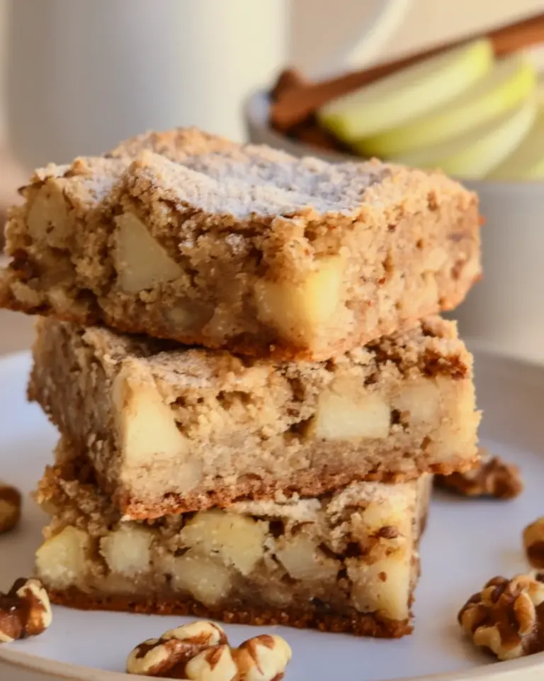 Easy Apple Brownies Perfect For Fall Baking