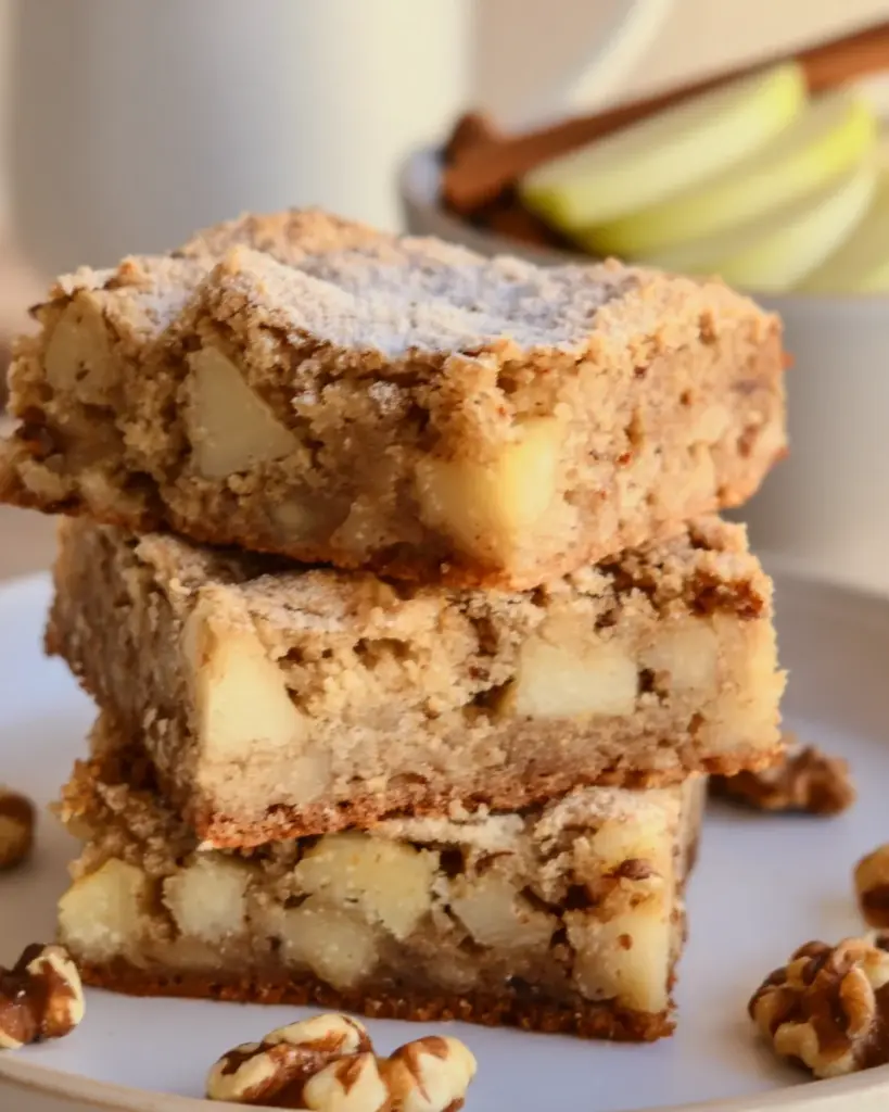 Easy Apple Brownies Perfect For Fall Baking
