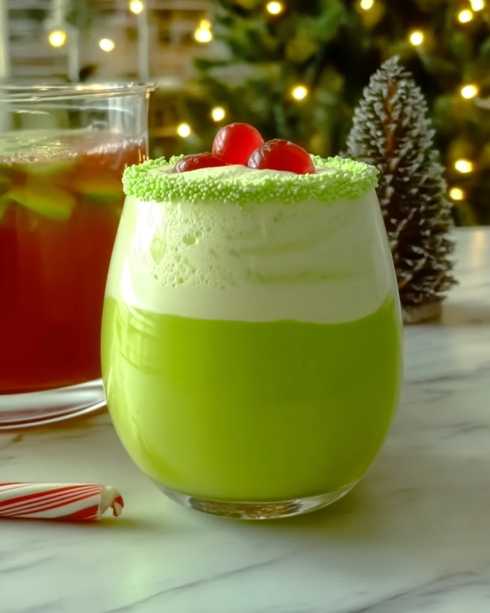 Grinch Punch recipe
