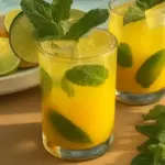Mango Mint Mojito Mocktail