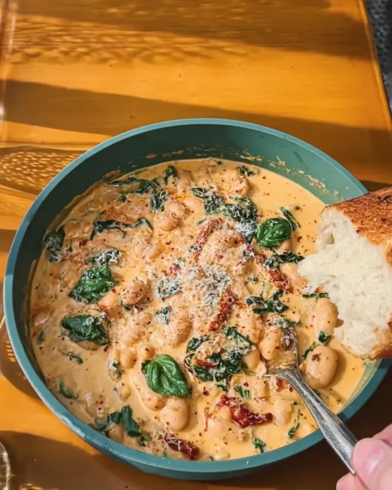 Marry Me Butter Beans (With Creamy Tuscan Sauce)