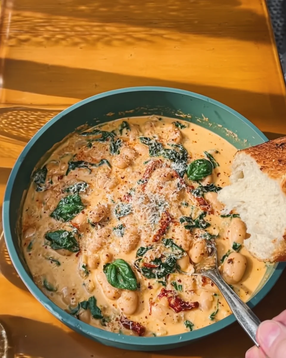 Marry Me Butter Beans (With Creamy Tuscan Sauce)