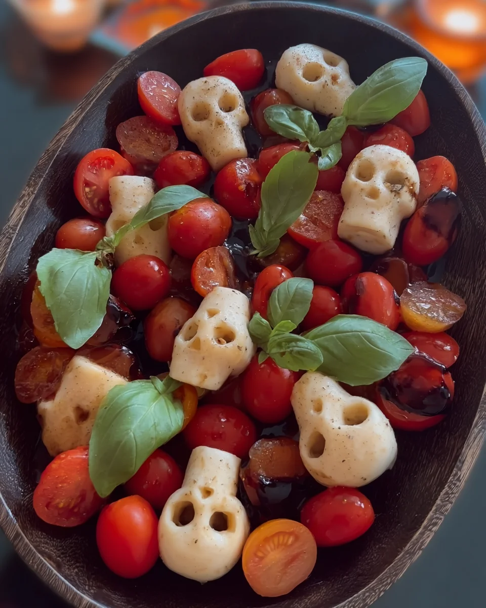 SKULL CAPRESE SALAD