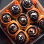 Spooky Cinnamon Rolls