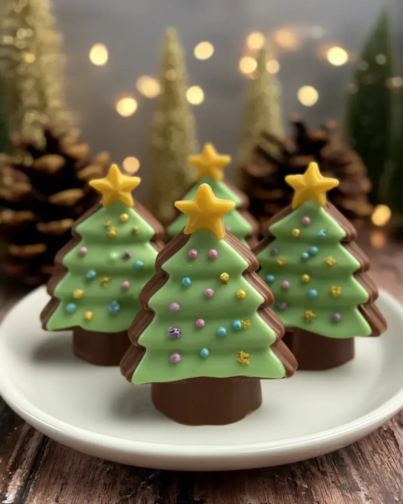 Chocolate Christmas trees