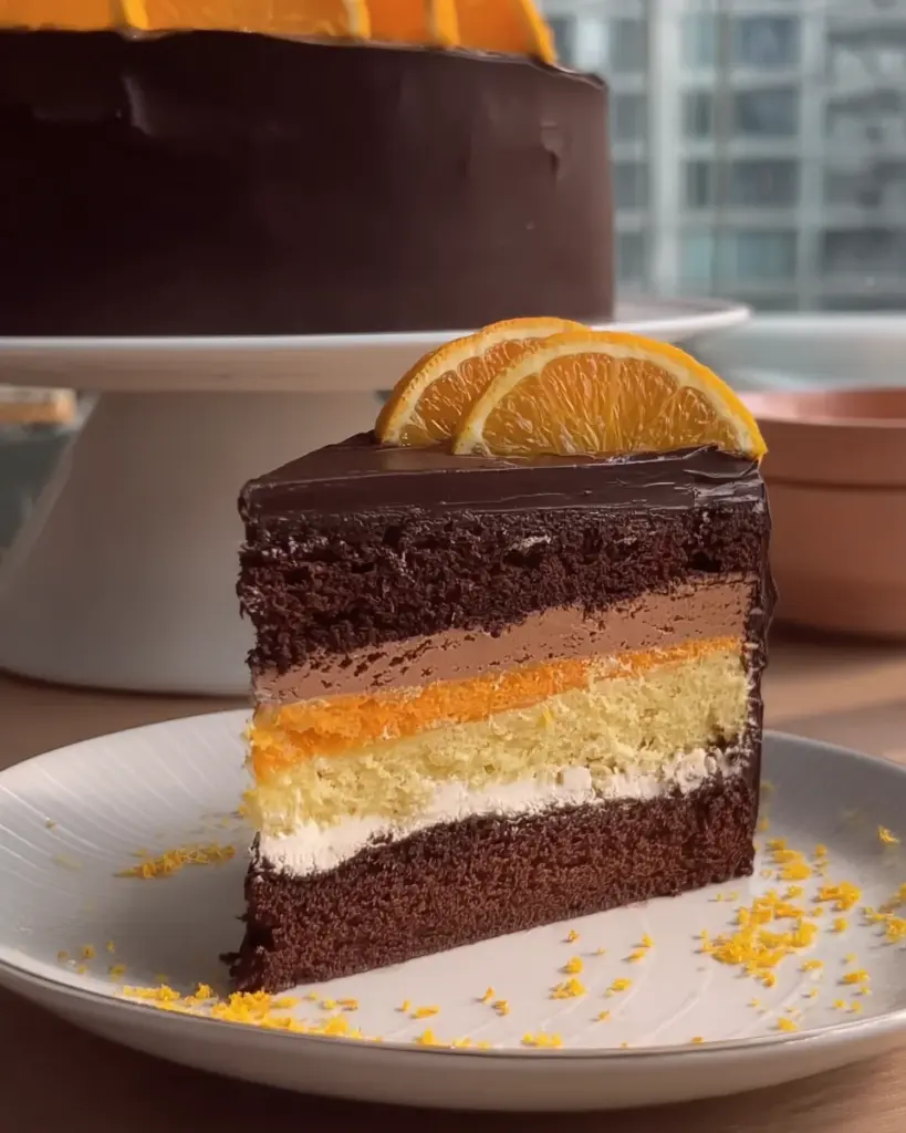 Chocolate & Orange Punchcake
