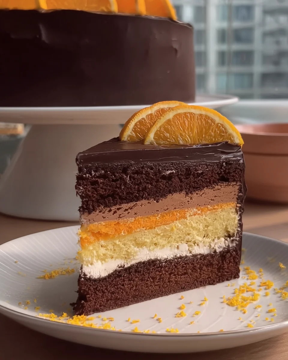 Chocolate & Orange Punchcake