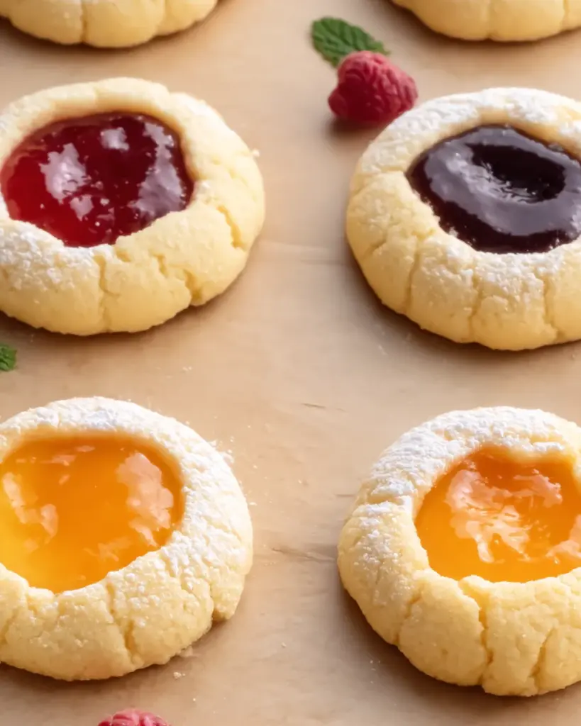 Classic Thumbprint Cookies