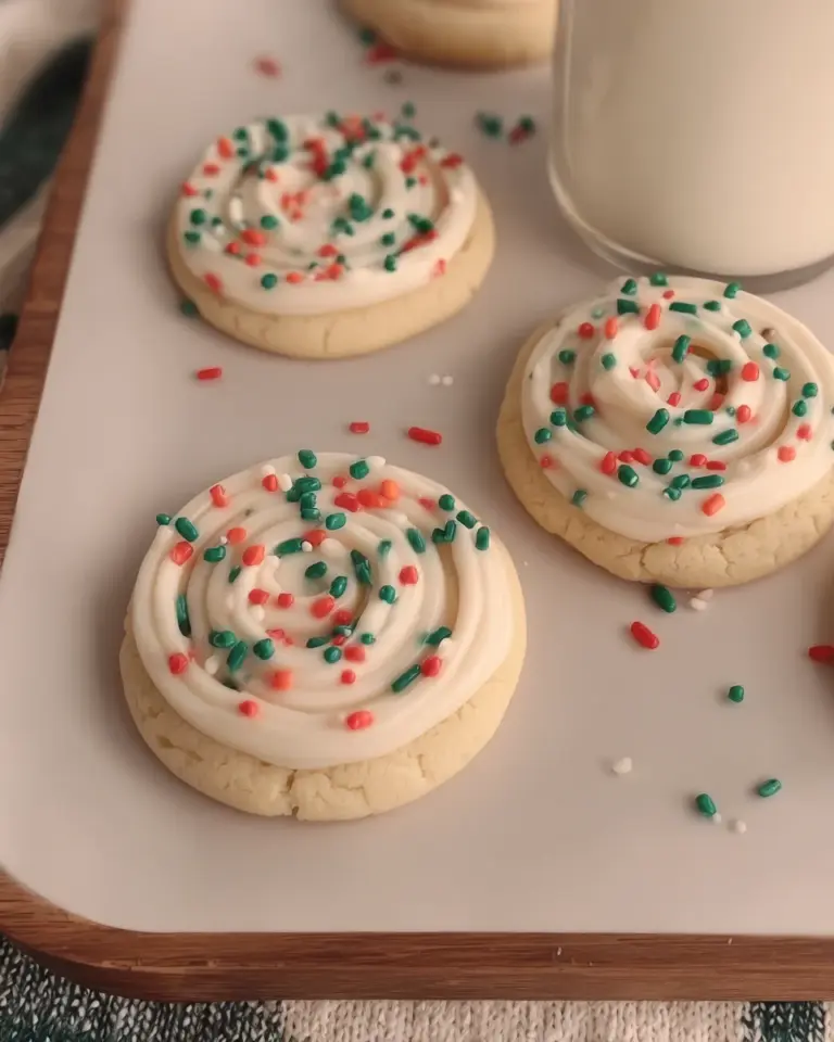 Crumbl Christmas Sugar Cookies