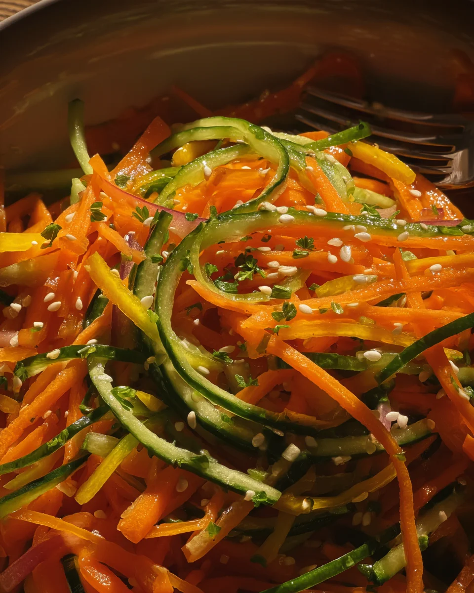 Cucumber Carrot Salad