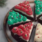 Frosted Christmas Brownies