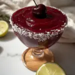 Frozen Cherry Lime Margarita