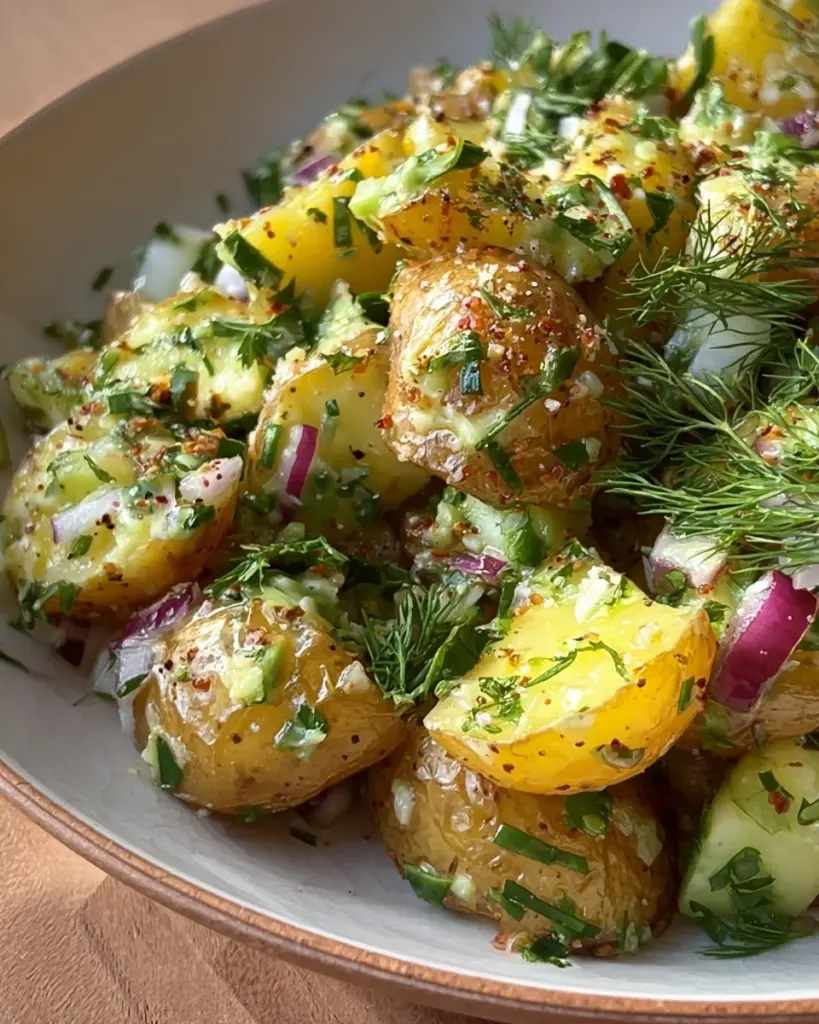 Herbed Roasted Potato Salad