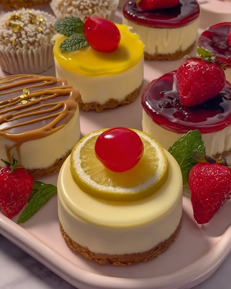 Mini cheesecakes (basisrecept)