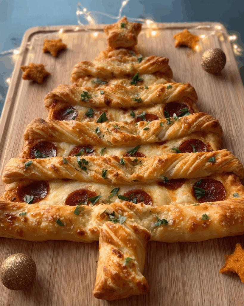 Pizza Christmas tree