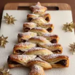 Puff Pastry Nutella Christmas Tree
