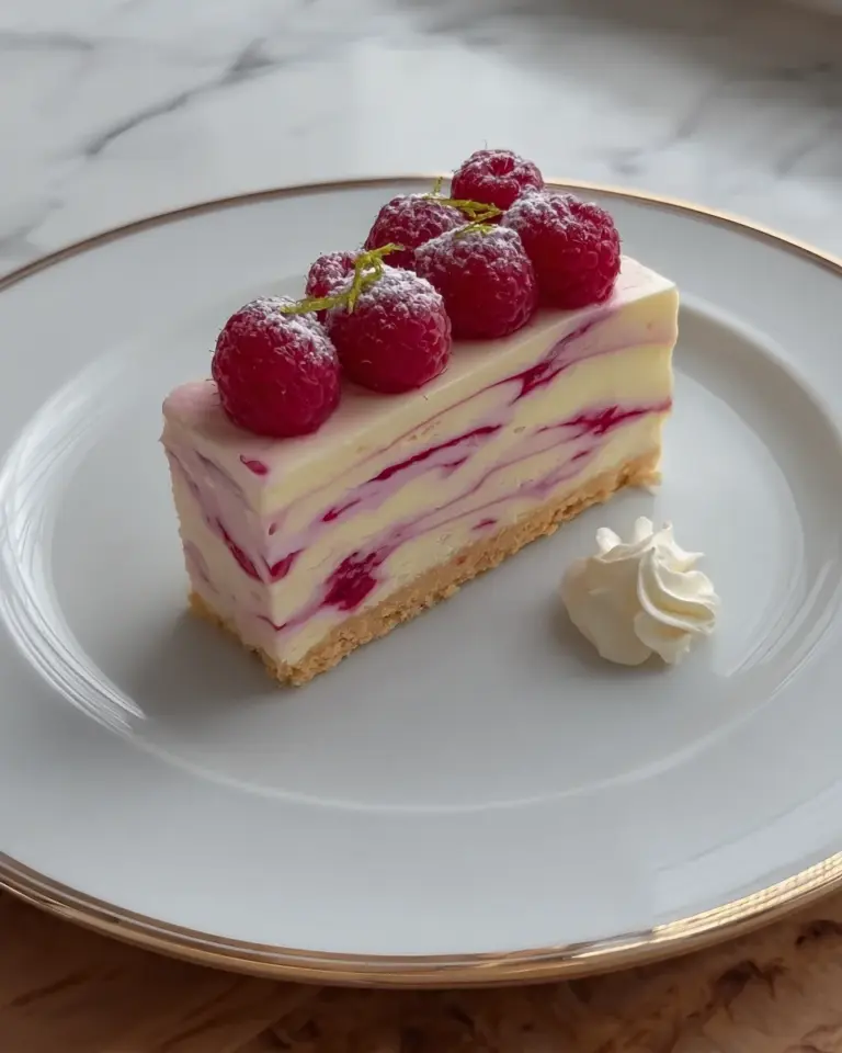 Raspberry cheese cake