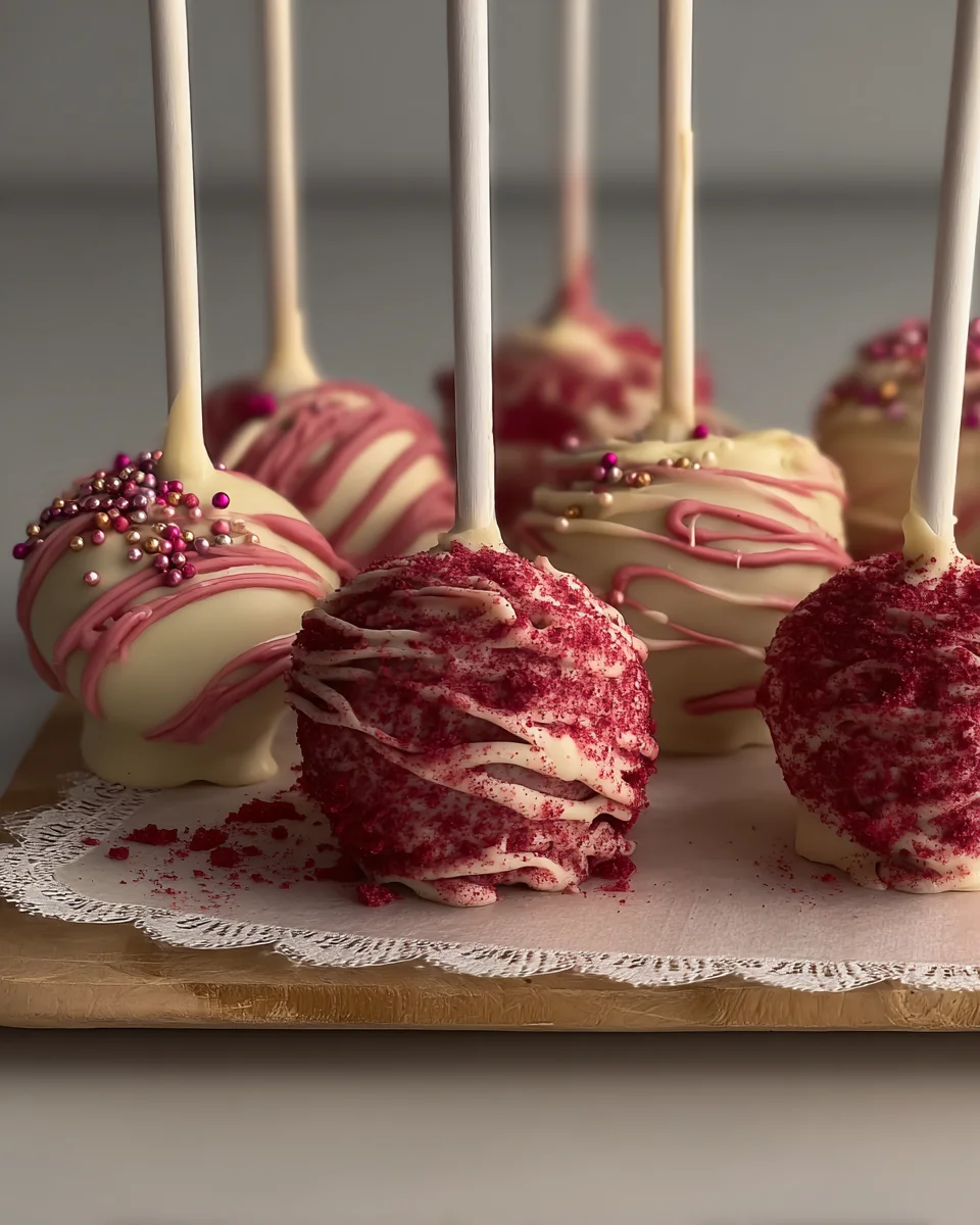 Red Velvet Cake Pops