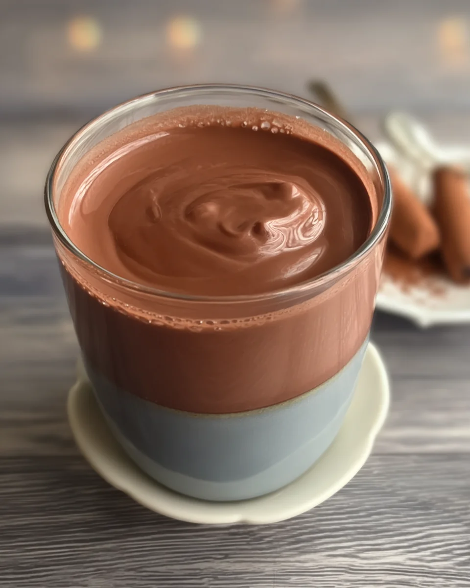 Thick Italian Hot Chocolate