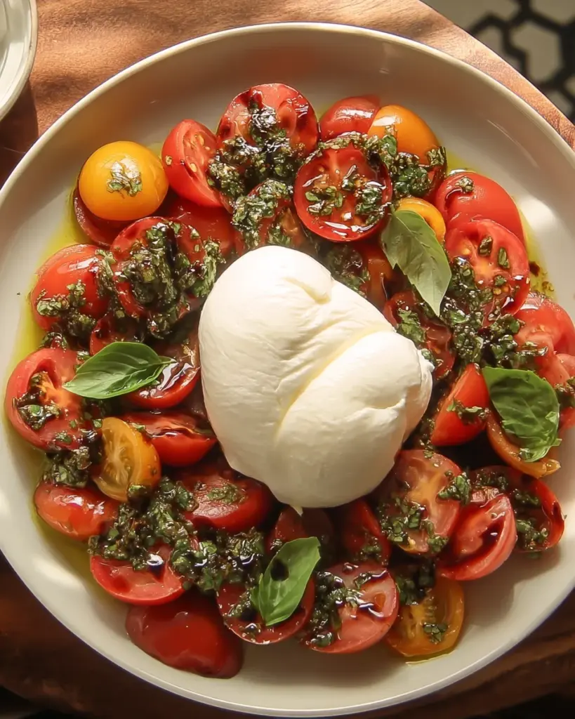 Tomato Burrata Salad