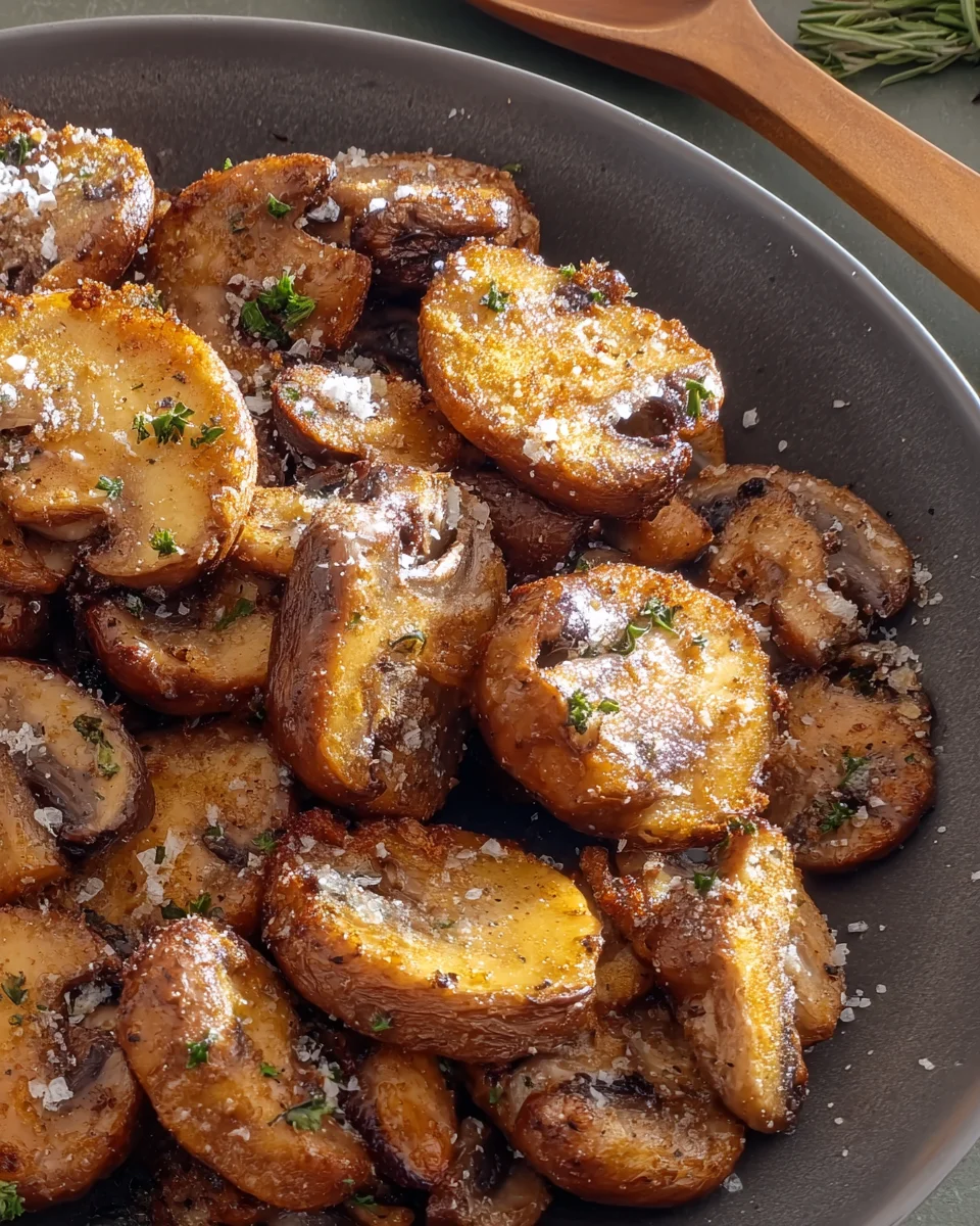 Airfryer Mushroom Recipe