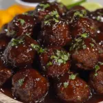 BBQ Jerk Meatballs
