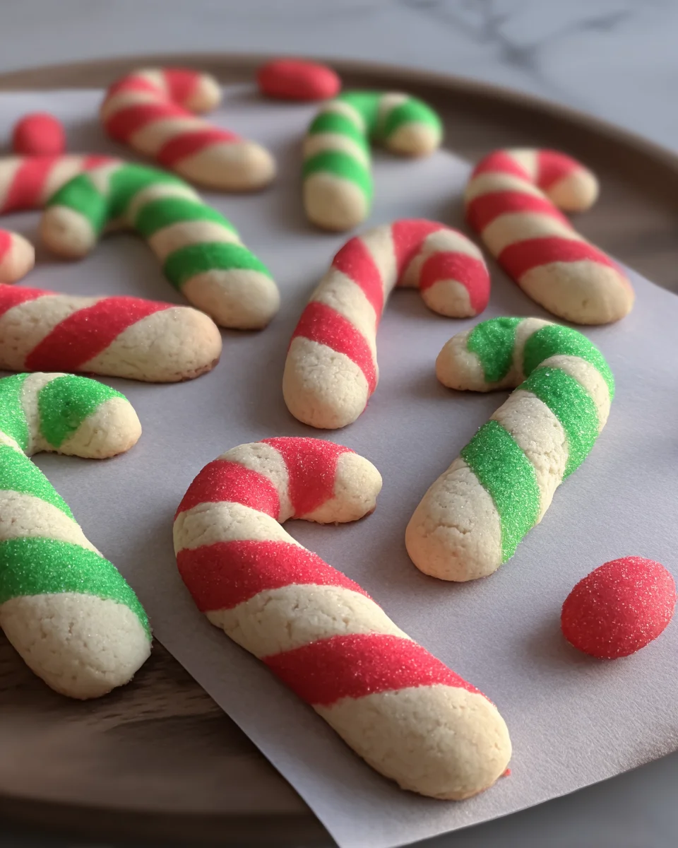 Candy Cane Cookies