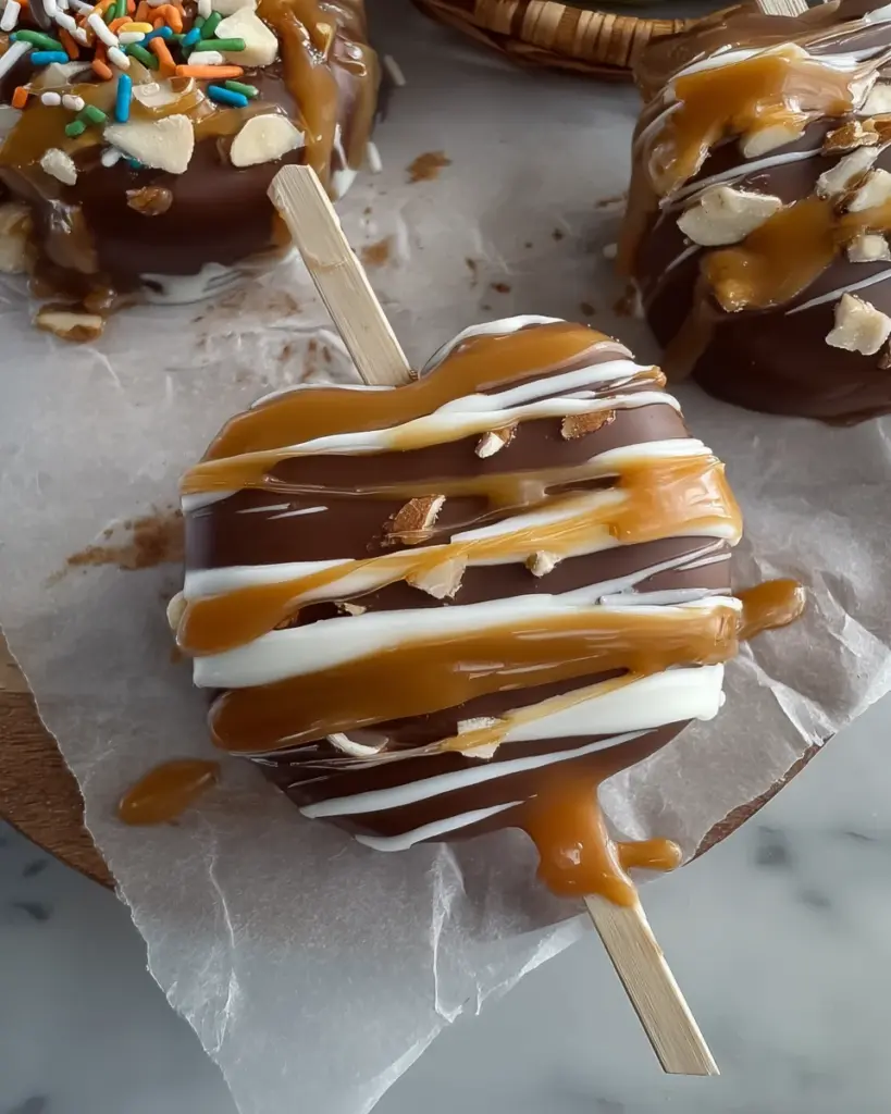 Caramel Apple Slices