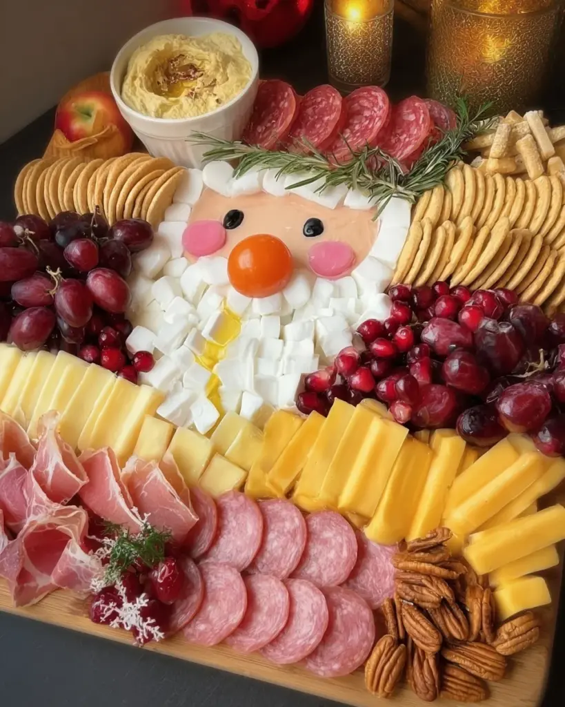 Christmas appetizer platter