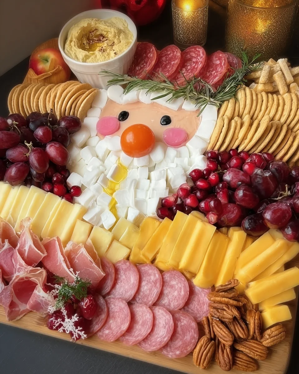 Christmas appetizer platter