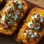 Loaded Hashbrown patties