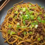 Mongolian Beef Noodles
