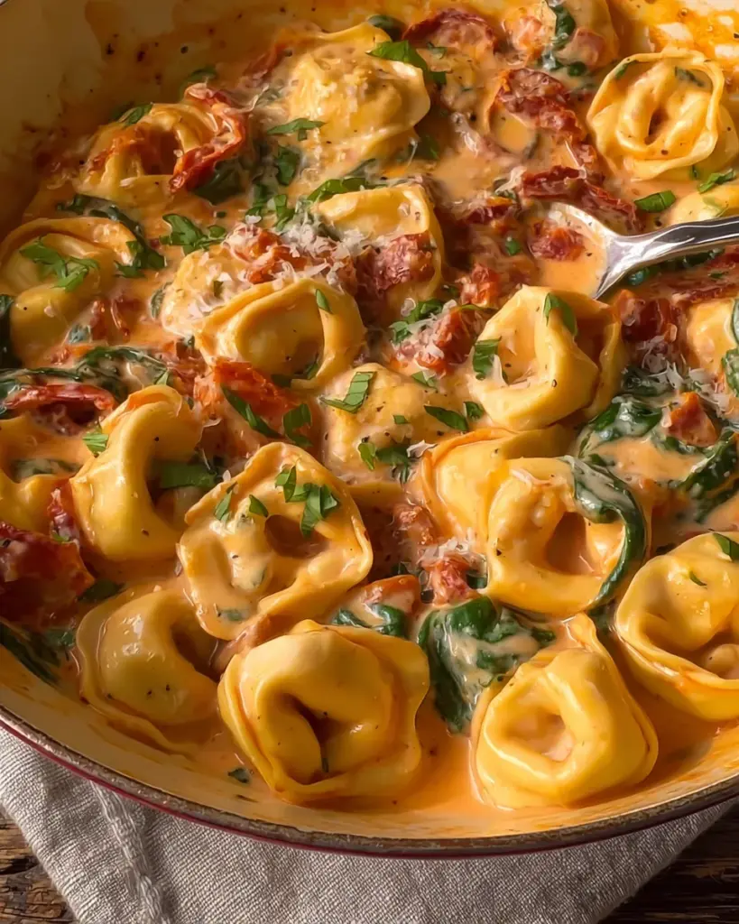 One Pan Tucsan Tortellini
