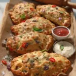 PIZZA CALZONE WITH BEEF
