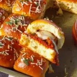 Pull-Apart Meatball Sliders with Garlic Parmesan Butter