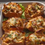 Spicy Chicken Buns with Cheese Onion