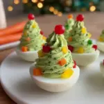 Deviled Egg Christmas Trees