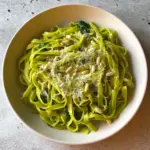 10 Minute Spinach Pasta