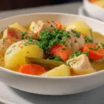 Boiled Chicken with Vegetables