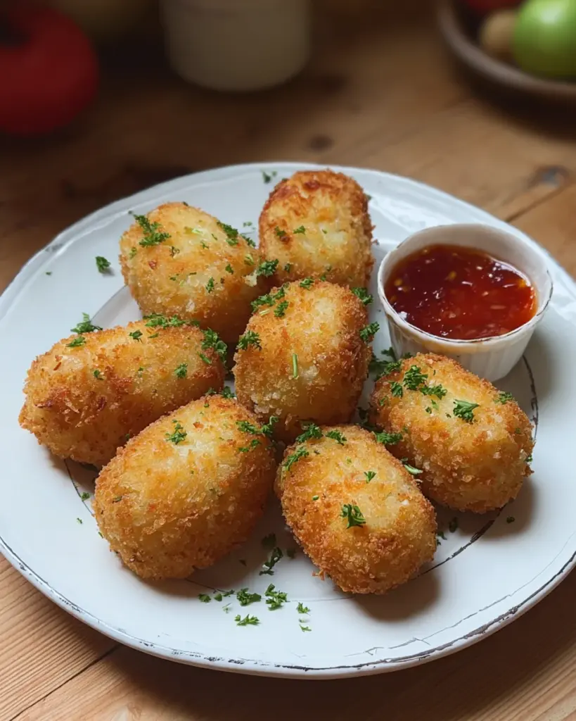 Chicken and Potato Croquettes