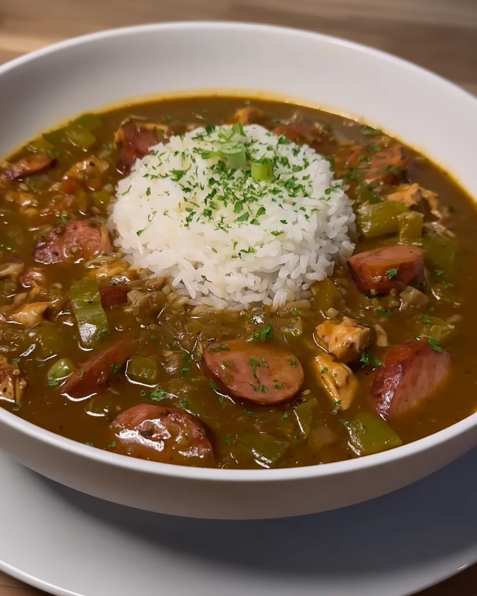 Chicken and Sausage Gumbo