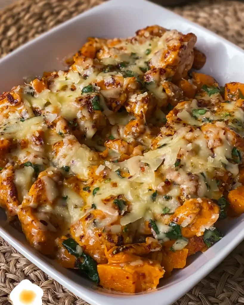 Creamy Cajun Chicken and Sweet Potatoes