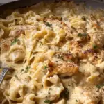 Creamy Chicken Garlic Parmesan Pasta