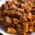 Creamy Meatball Pasta
