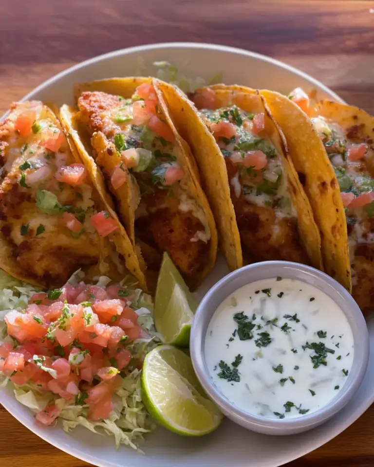 Crispy Chicken Tacos