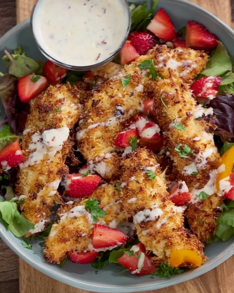 Crispy Parmesan Chicken Tenders