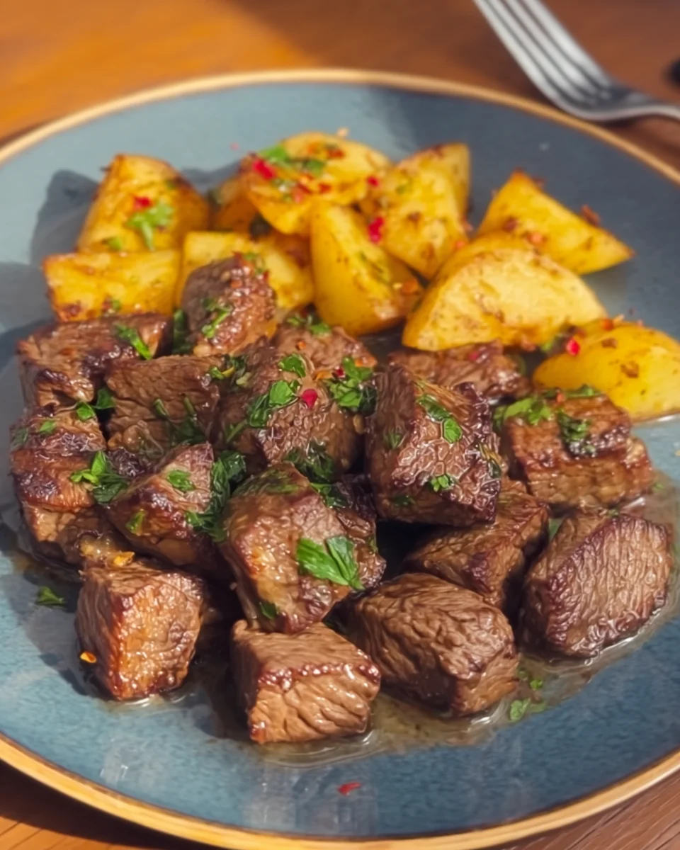 Garlic Butter Steak Bites