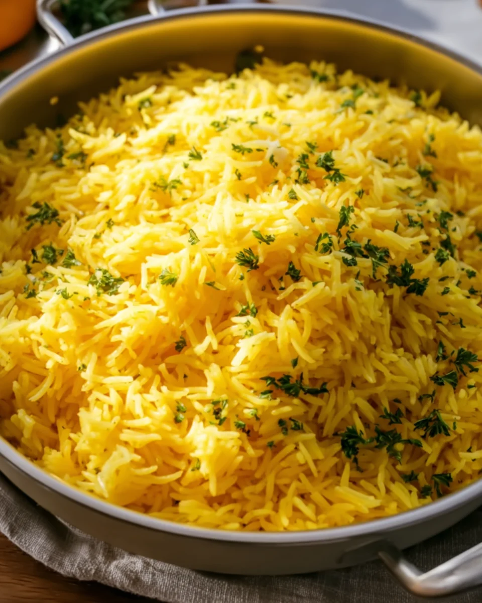 Garlic Turmeric Rice