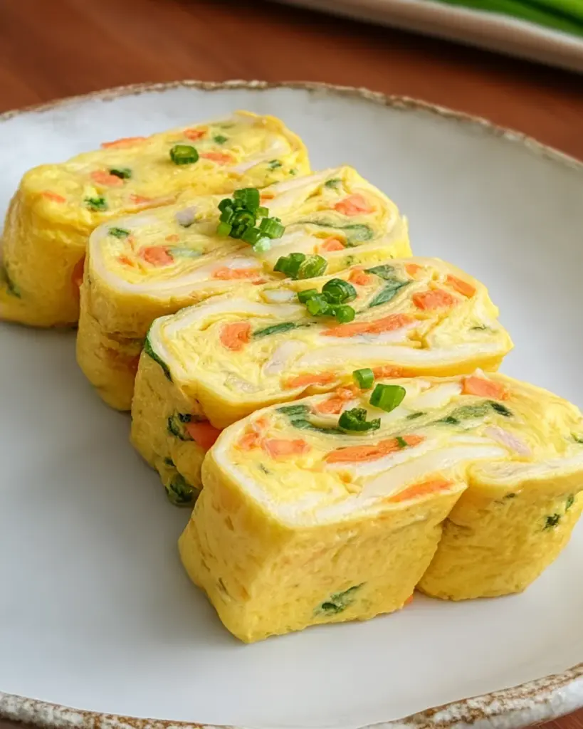 Gyeran Mari (Korean Rolled Omelette)